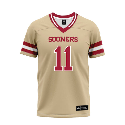 Oklahoma - NCAA Football : Kristan Moore - Premium Football Jersey-0