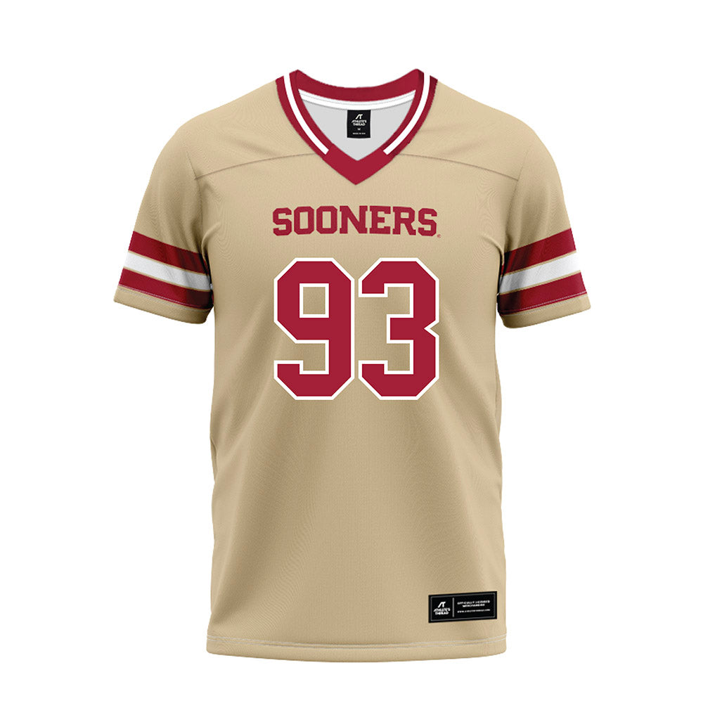 Oklahoma - NCAA Football : Ace Hodges - Premium Football Jersey-0