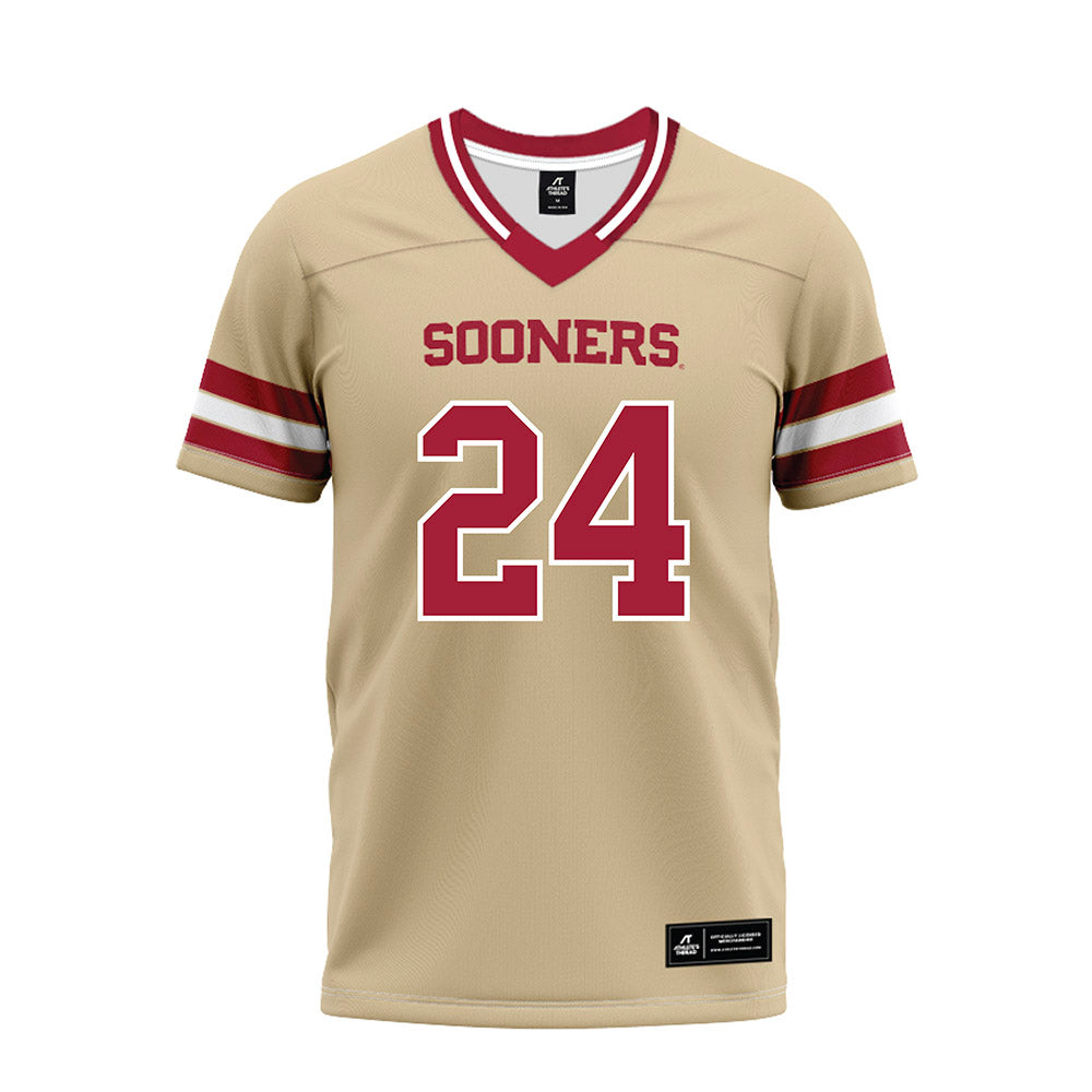 Oklahoma - NCAA Football : Xavier Robinson - Premium Football Jersey-0