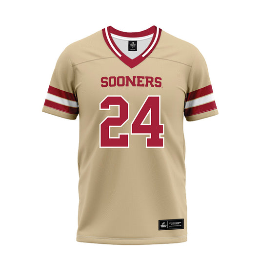 Oklahoma - NCAA Football : Xavier Robinson - Premium Football Jersey-0