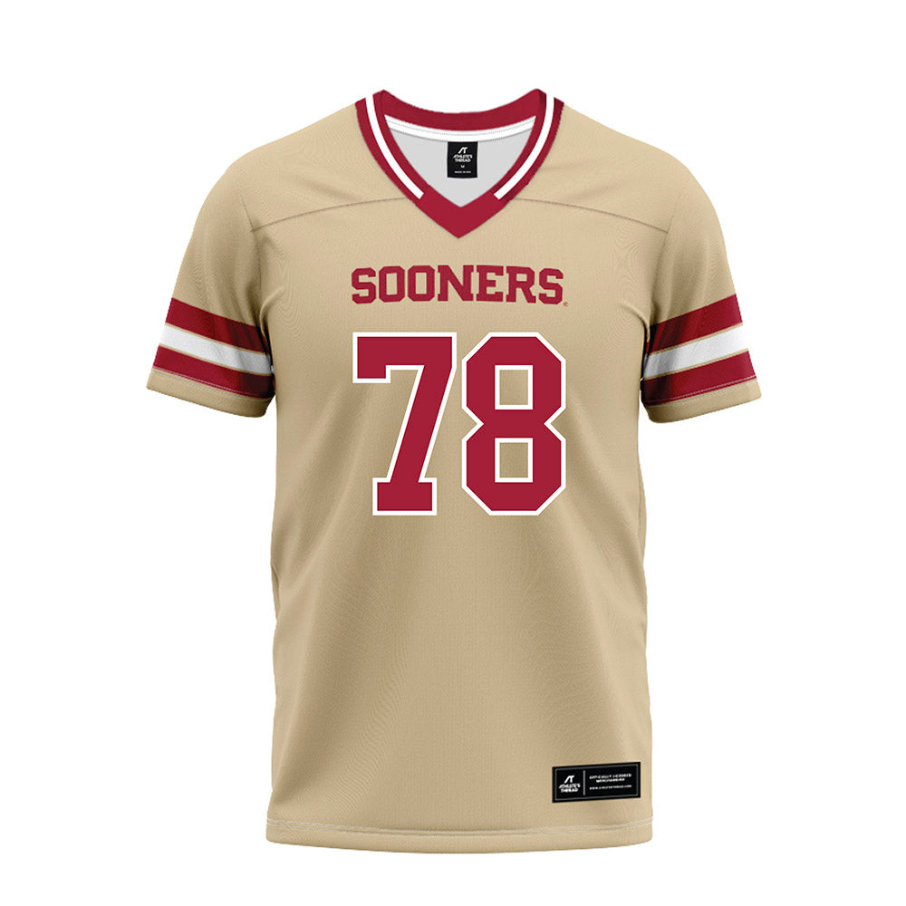 Oklahoma - NCAA Football : Luke Baklenko - Premium Football Jersey-0
