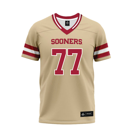 Oklahoma - NCAA Football : Heath Ozaeta - Premium Football Jersey-0