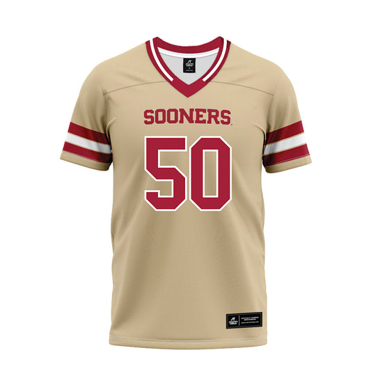 Oklahoma - NCAA Football : Seth Freeman - Premium Football Jersey-0