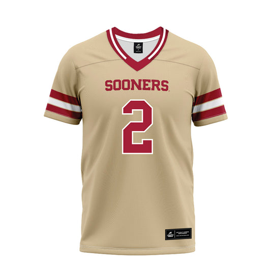 Oklahoma - NCAA Football : Omarion Robinson - Premium Football Jersey-0