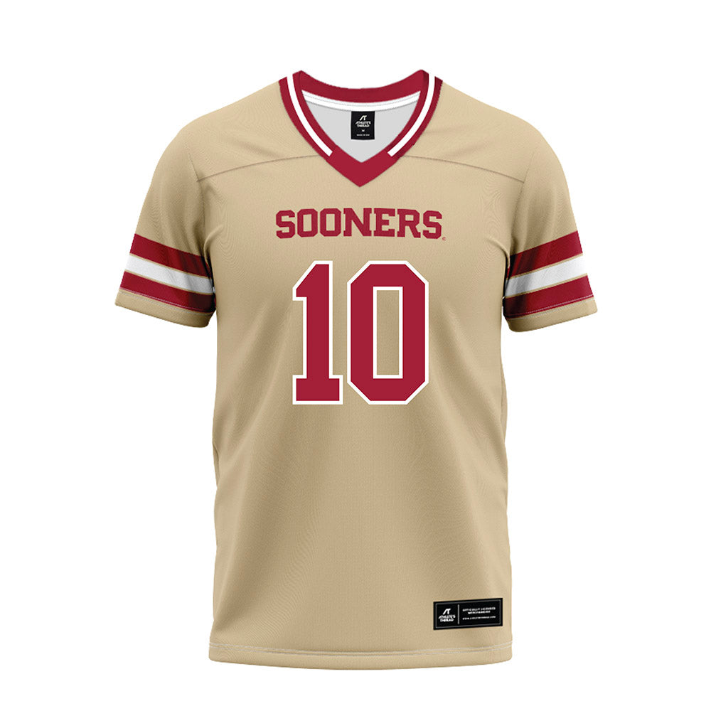 Oklahoma - NCAA Football : Kip Lewis - Premium Football Jersey-0