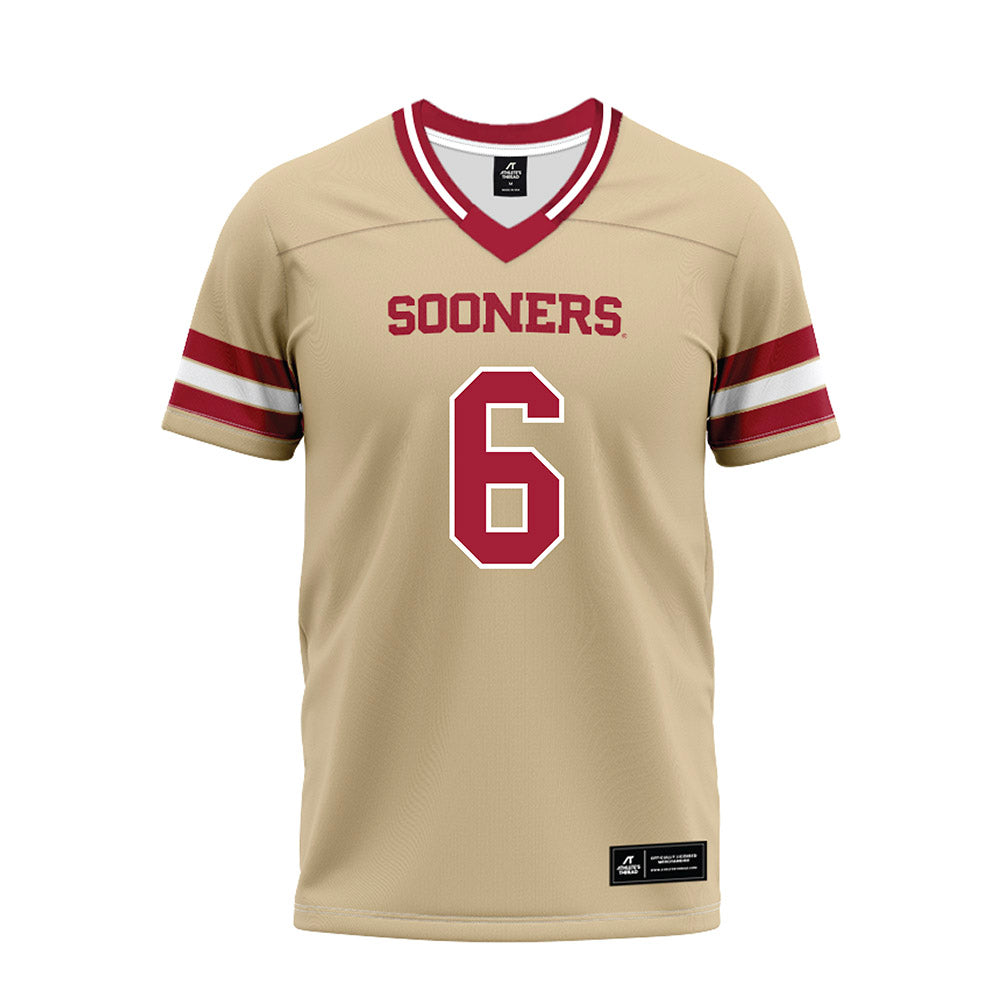 Oklahoma - NCAA Football : Nigel Smith II - Premium Football Jersey-0