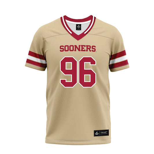 Oklahoma - NCAA Football : Siolaa Lolohea - Premium Football Jersey-0