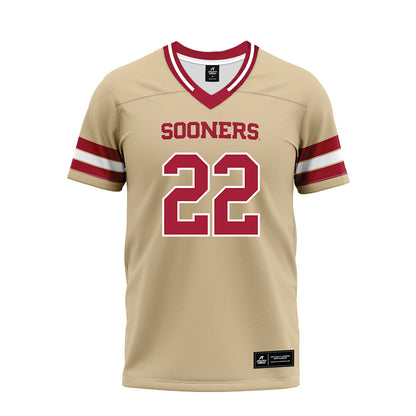 Oklahoma - NCAA Football : Trynae Washington - Premium Football Jersey-0