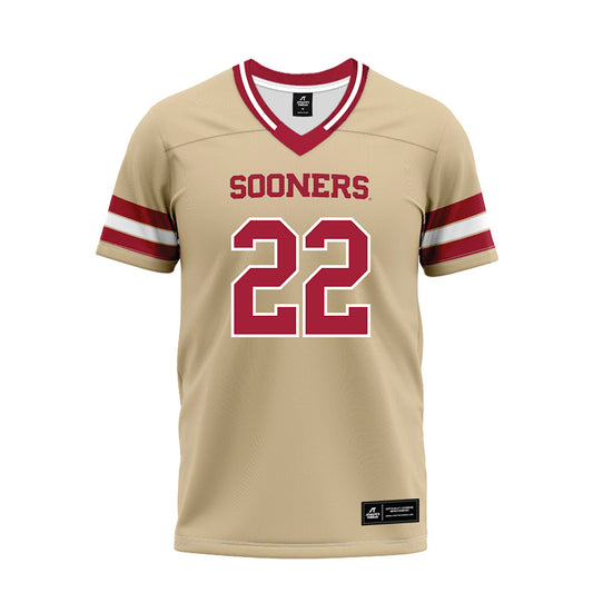 Oklahoma - NCAA Football : Trynae Washington - Premium Football Jersey-0