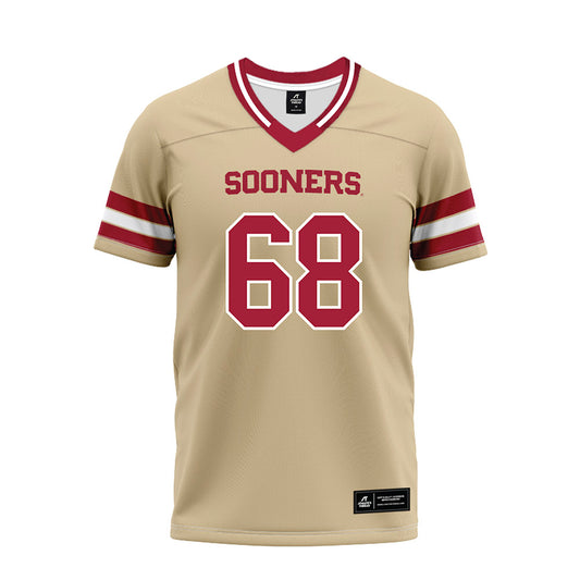 Oklahoma - NCAA Football : Owen Hollenbeck - Premium Football Jersey-0