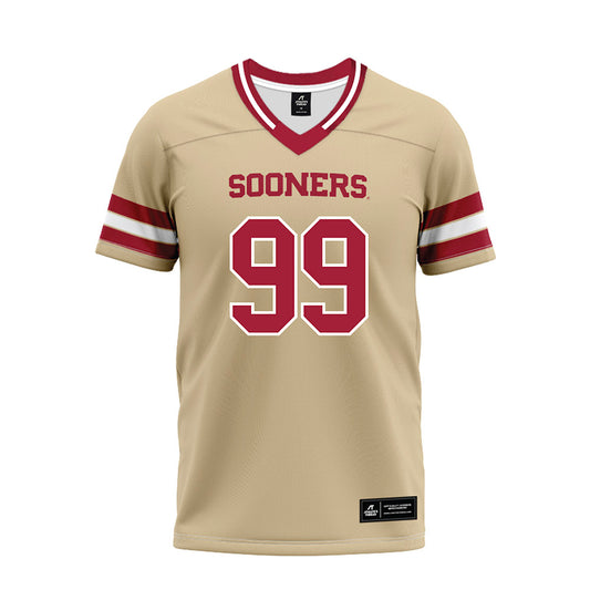 Oklahoma - NCAA Football : Markus Strong - Premium Football Jersey-0