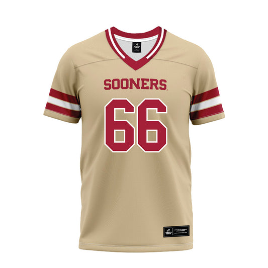 Oklahoma - NCAA Football : Derek Simmons - Premium Football Jersey-0
