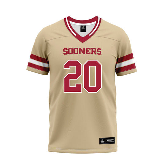 Oklahoma - NCAA Football : Casen Calmus - Premium Football Jersey-0