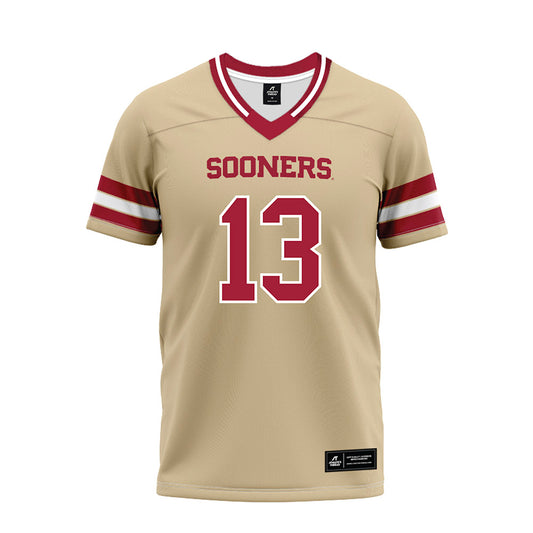 Oklahoma - NCAA Football : Zion Ragins - Premium Football Jersey-0