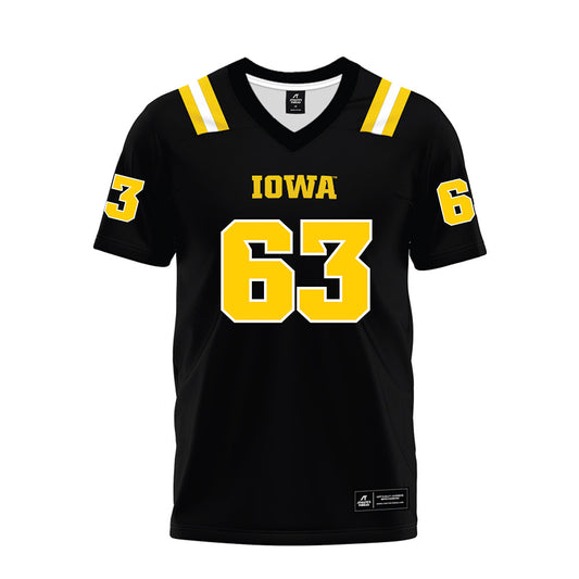 Iowa - NCAA Football : Josh Janowski - Premium Football Jersey-0