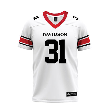 Davidson - NCAA Football : Michael Leonard - 2023 Premium Football Jersey