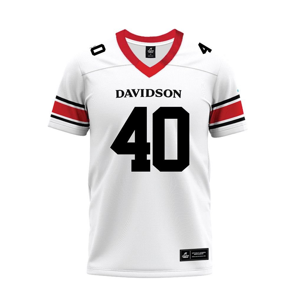 Davidson - NCAA Football : Carius McClain - 2023 Premium Football Jersey