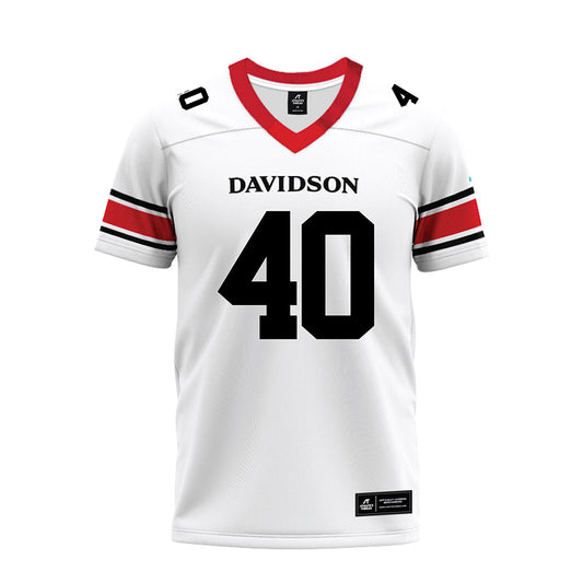Davidson - NCAA Football : Carius McClain - 2023 Premium Football Jersey