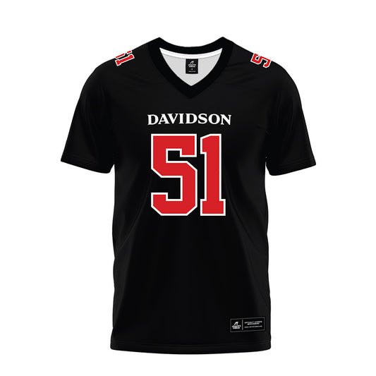 Davidson - NCAA Football : Tom Luther - 2023 Premium Football Jersey