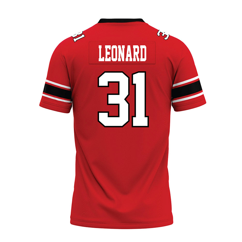 Davidson - NCAA Football : Michael Leonard - 2023 Premium Football Jersey