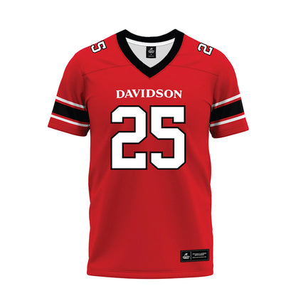 Davidson - NCAA Football : Aaron Carey - 2023 Premium Football Jersey