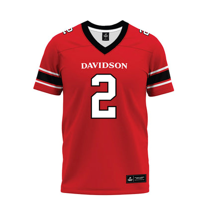 Davidson - NCAA Football : Mari Adams - 2023 Premium Football Jersey