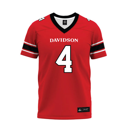 Davidson - NCAA Football : Tahir Henry - 2023 Premium Football Jersey