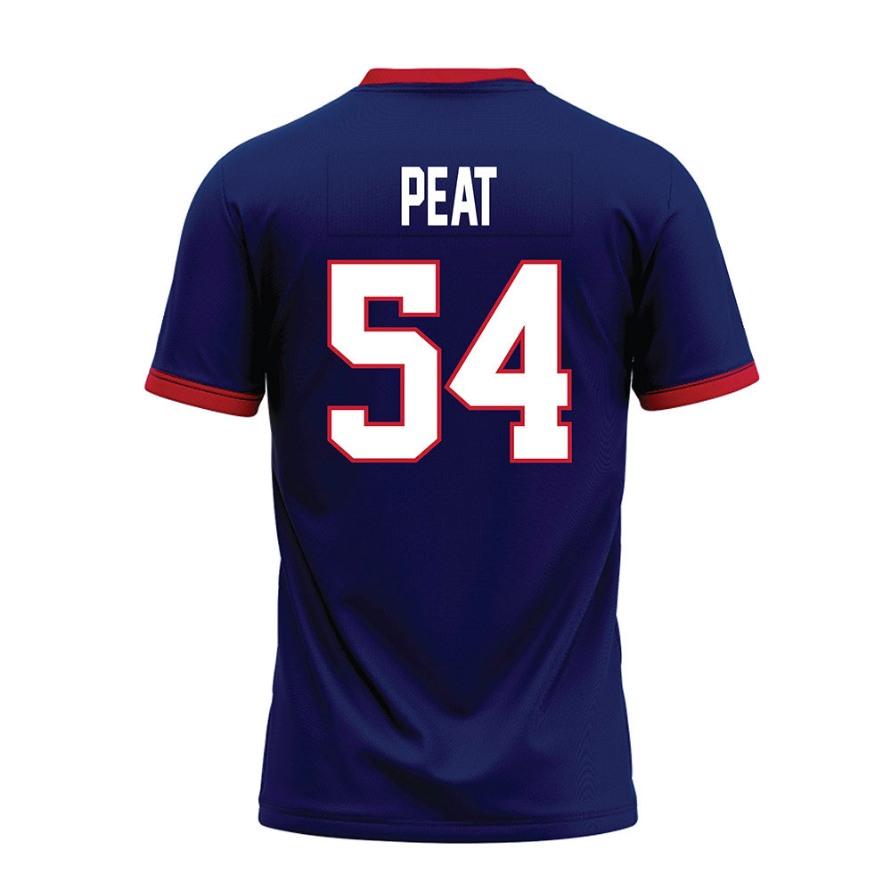 Arizona - NCAA Football : Keona Peat - Blue Premium Football Jersey-1