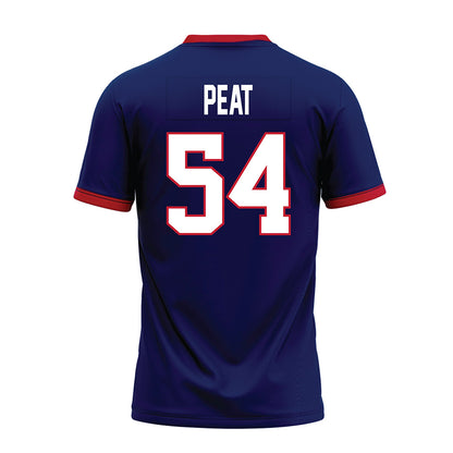 Arizona - NCAA Football : Keona Peat - Blue Premium Football Jersey-1