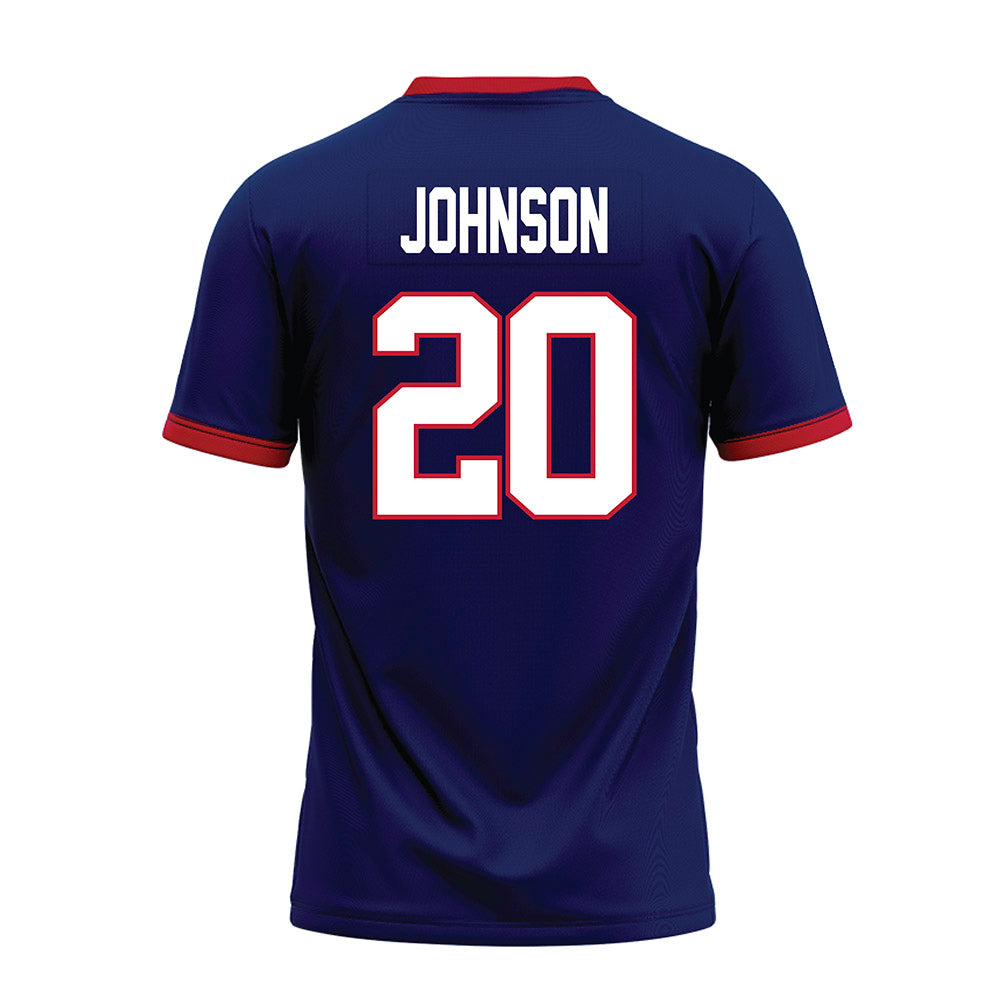 Arizona - NCAA Football : Brandon Johnson - Blue Premium Football Jersey-1