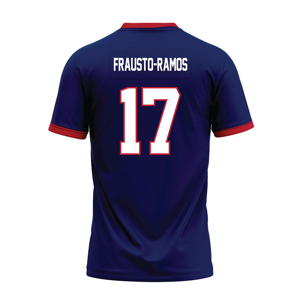 Arizona - NCAA Football : Jshawn Frausto-Ramos - Blue Premium Football Jersey-1