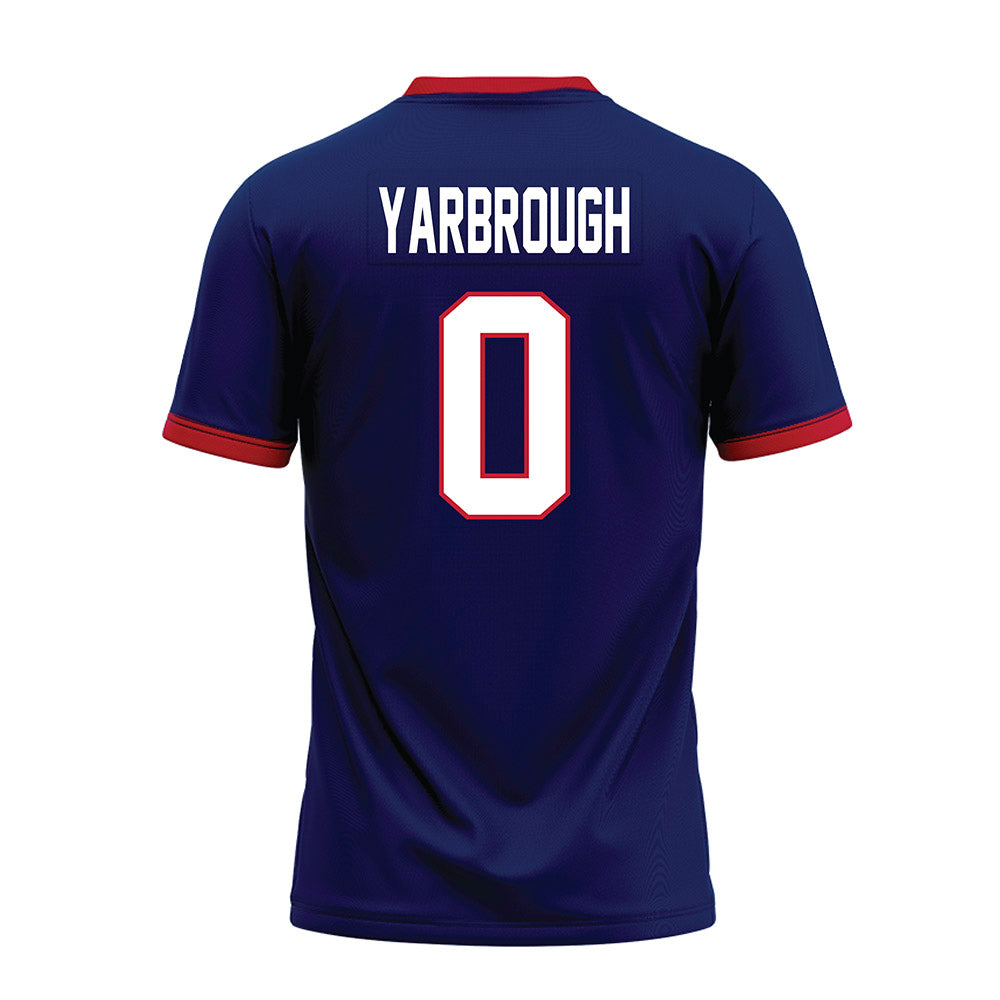 Arizona - NCAA Football : Wesley Yarbrough - Blue Premium Football Jersey-1