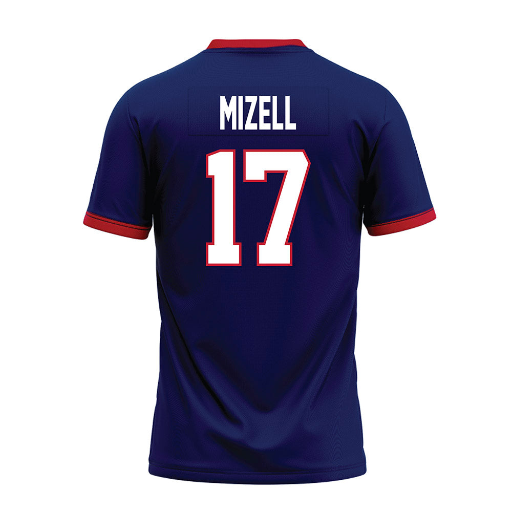 Arizona - NCAA Football : Isaiah Mizell - Blue Premium Football Jersey-1