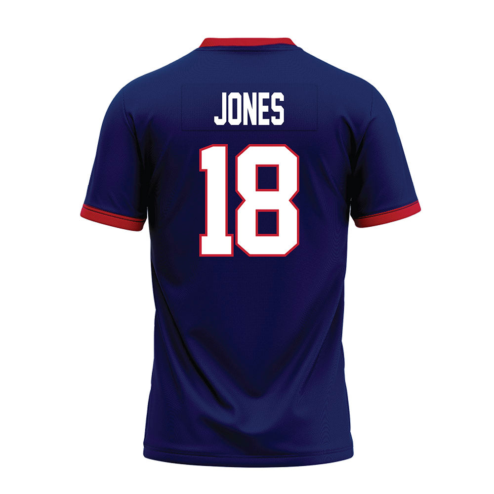 Arizona - NCAA Football : Carter Jones - Blue Premium Football Jersey-1