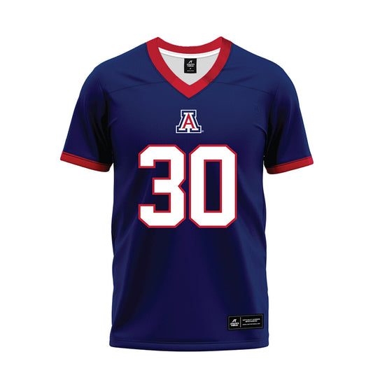 Arizona - NCAA Football : Kayden Luke - Blue Premium Football Jersey-0