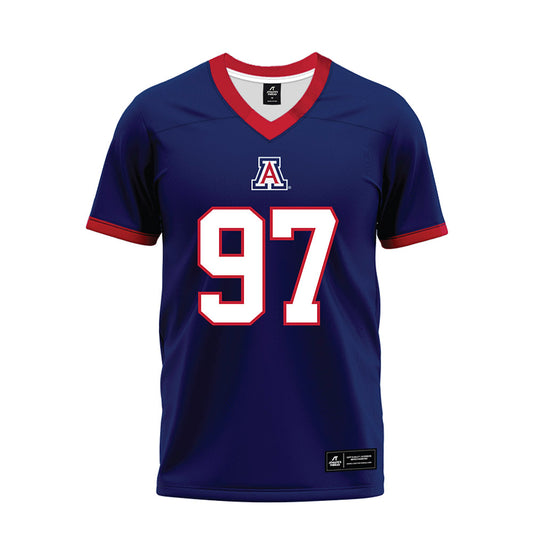 Arizona - NCAA Football : Kaleb Bilal-Jones - Blue Premium Football Jersey-0