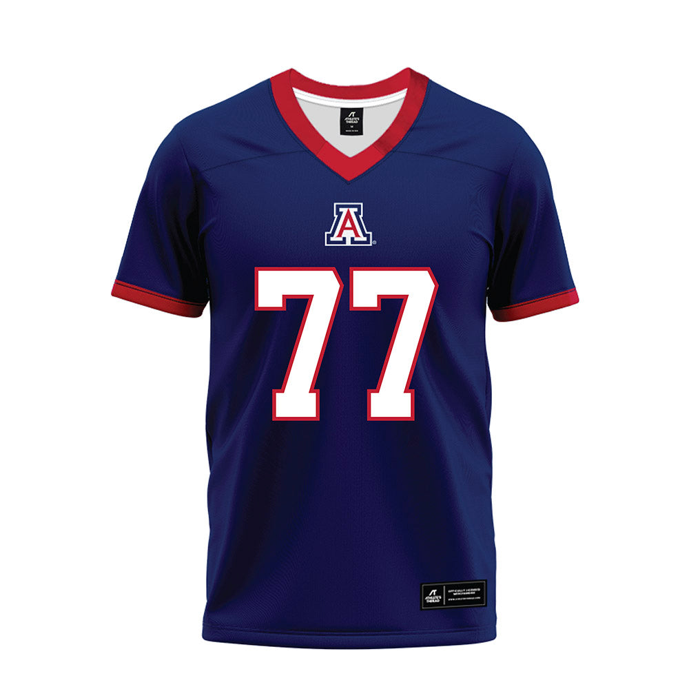 Arizona - NCAA Football : Michael Wooten - Blue Premium Football Jersey-0