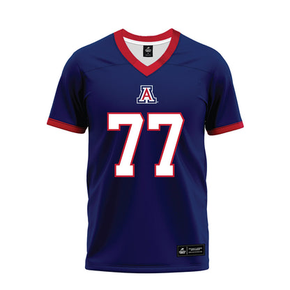 Arizona - NCAA Football : Michael Wooten - Blue Premium Football Jersey-0