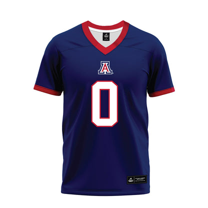 Arizona - NCAA Football : Wesley Yarbrough - Blue Premium Football Jersey-0