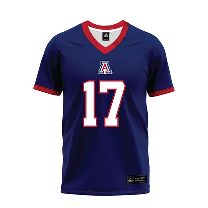 Arizona - NCAA Football : Jshawn Frausto-Ramos - Blue Premium Football Jersey-0