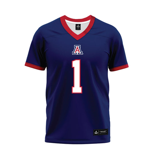 Arizona - NCAA Football : Noah Fifita - Blue Premium Football Jersey-0