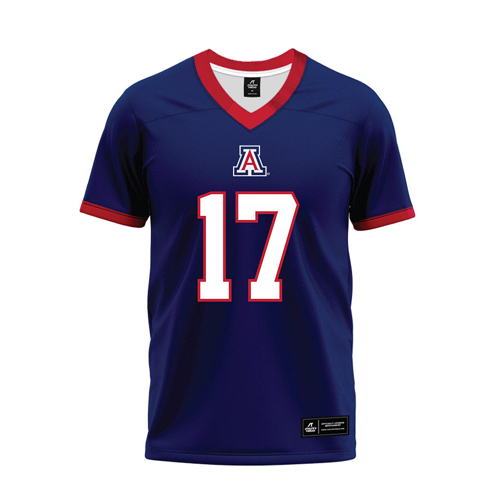 Arizona - NCAA Football : Isaiah Mizell - Blue Premium Football Jersey-0