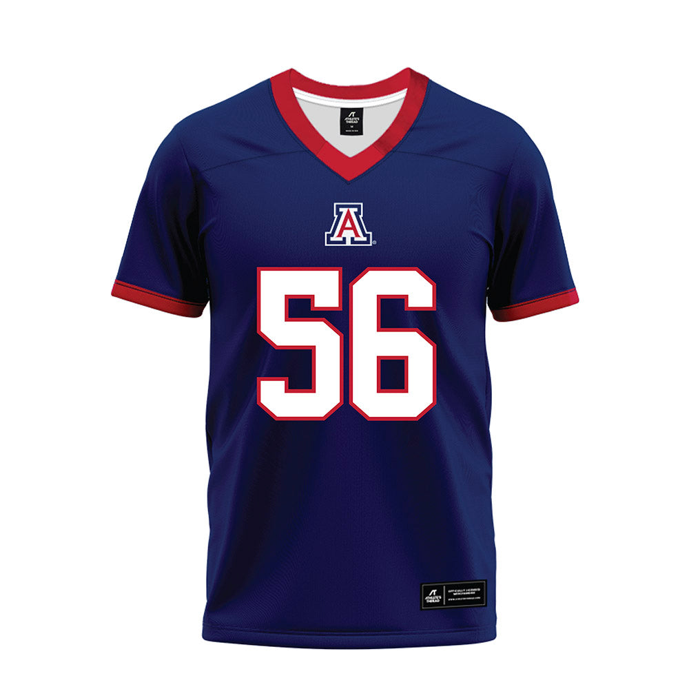 Arizona - NCAA Football : Sione Tohi - Blue Premium Football Jersey-0