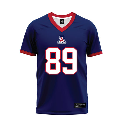 Arizona - NCAA Football : Jordan McCord - Blue Premium Football Jersey