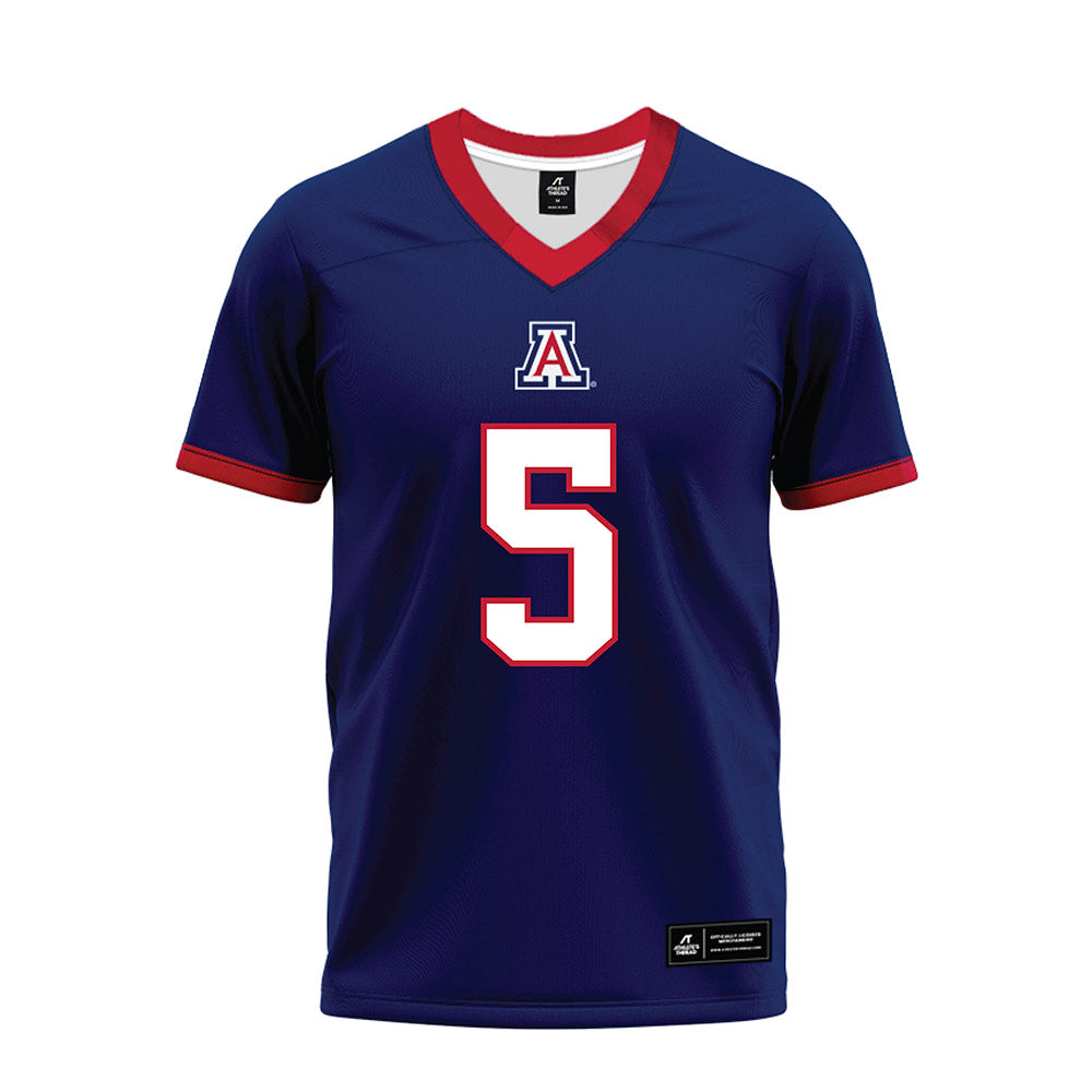 Arizona - NCAA Football : Marquis Groves-Killebrew - Blue Premium Football Jersey-0