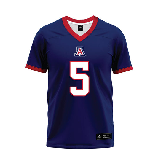 Arizona - NCAA Football : Marquis Groves-Killebrew - Blue Premium Football Jersey-0