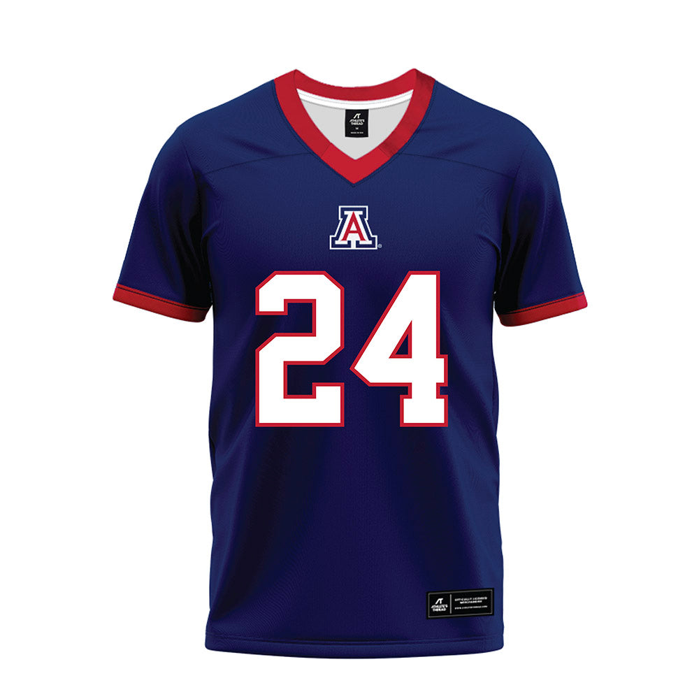 Arizona - NCAA Football : Gavin Hunter - Blue Premium Football Jersey-0