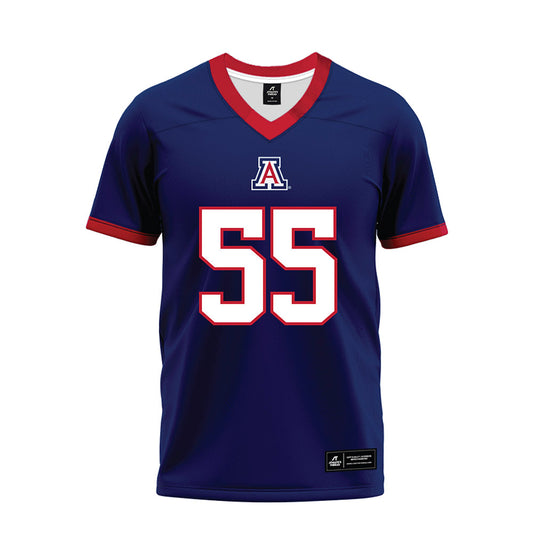 Arizona - NCAA Football : Leviticus Su'a - Blue Premium Football Jersey