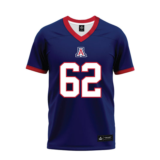 Arizona - NCAA Football : Javian Goo - Blue Premium Football Jersey-0
