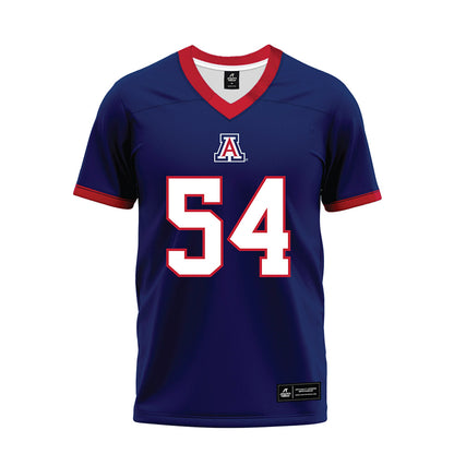 Arizona - NCAA Football : Keona Peat - Blue Premium Football Jersey-0